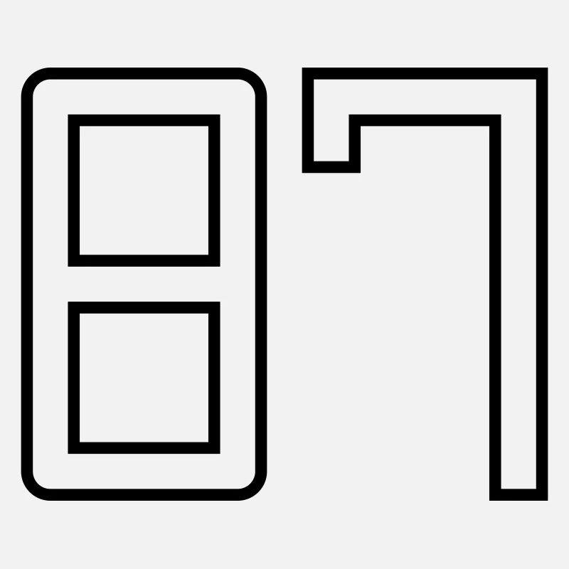 Number 87 (University Style)
