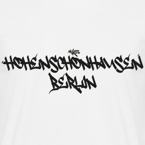hohenschoenhausen black - Männer T-Shirt