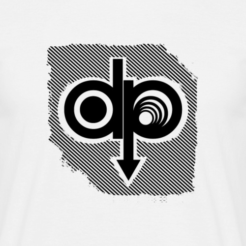 Doplr Grunge Lines - Men's T-Shirt
