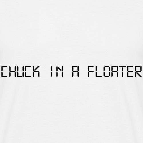 Chuck in a Floater - Men's T-Shirt