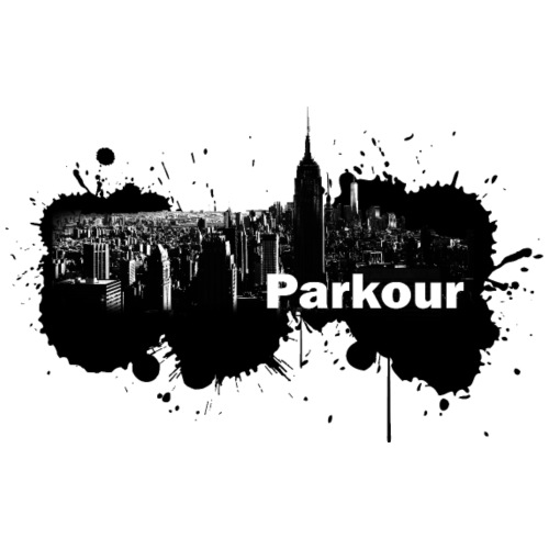 Parkour Splash New York - Herre-T-shirt