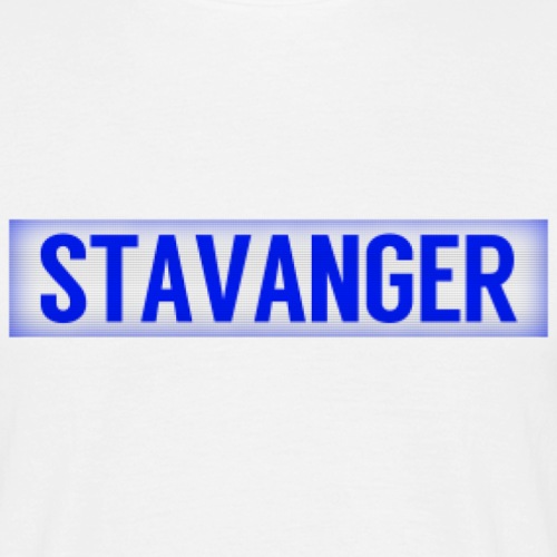 Stavanger - T-skjorte for menn