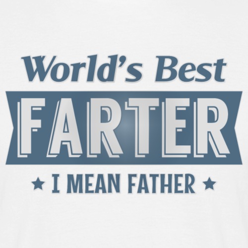 World's best farter - T-skjorte for menn