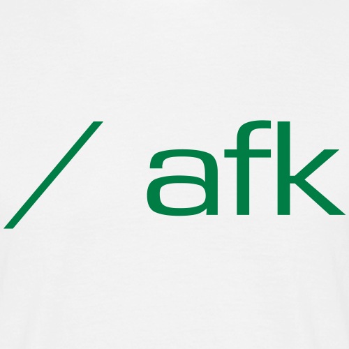 afk - T-skjorte for menn