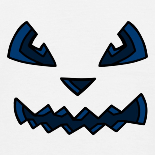Cooles Halloween Fratze Gesicht Shirt Geschenkidee - Männer T-Shirt