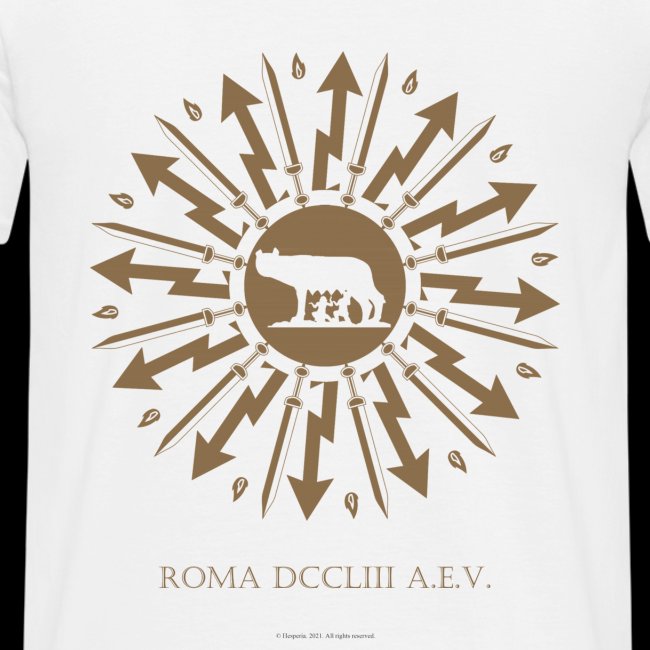 NEW LOGO ROMA vol II for white shirt
