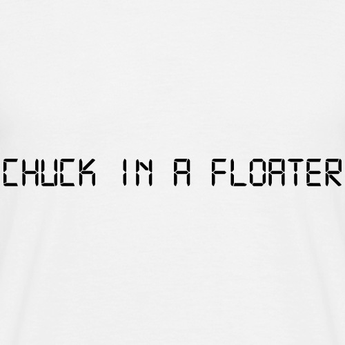 Chuck in a Floater - Men's T-Shirt