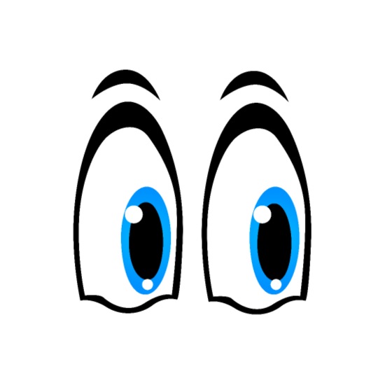 ojos azules, ojos azules, niebieskie oczy, dibujos animados' Camiseta  hombre | Spreadshirt