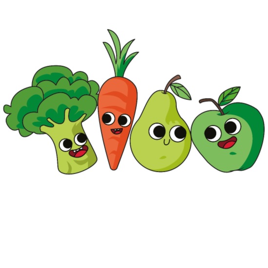 Dibujos animados de frutas vegetales' Camiseta hombre | Spreadshirt