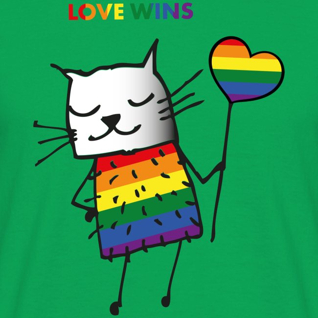 Love Wins - Pride Cat