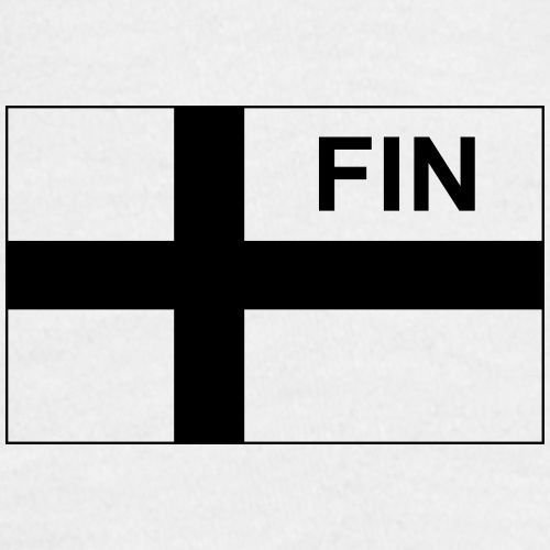 Finnish Tactical Flag FINLAND - Soumi - FIN - T-shirt herr