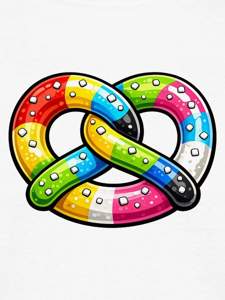 Gourmet-Regenbogenbrezel