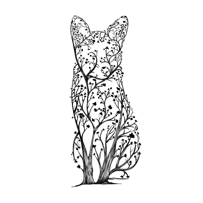 Fox décoratif