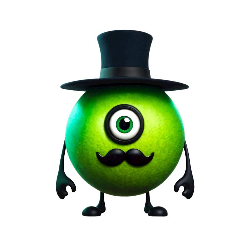 green creature Mr Green