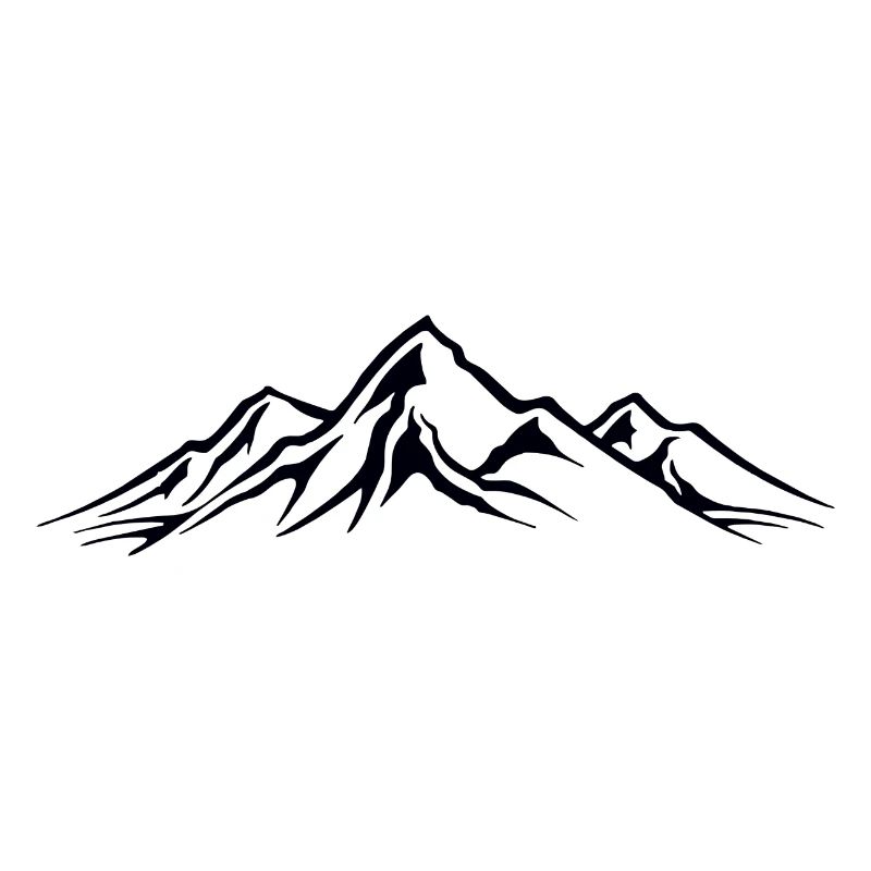 Mountains Outline