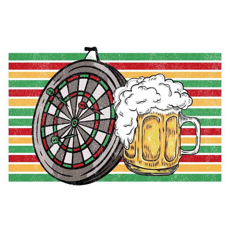 Dart & Bier Darum Bin Ich Hier