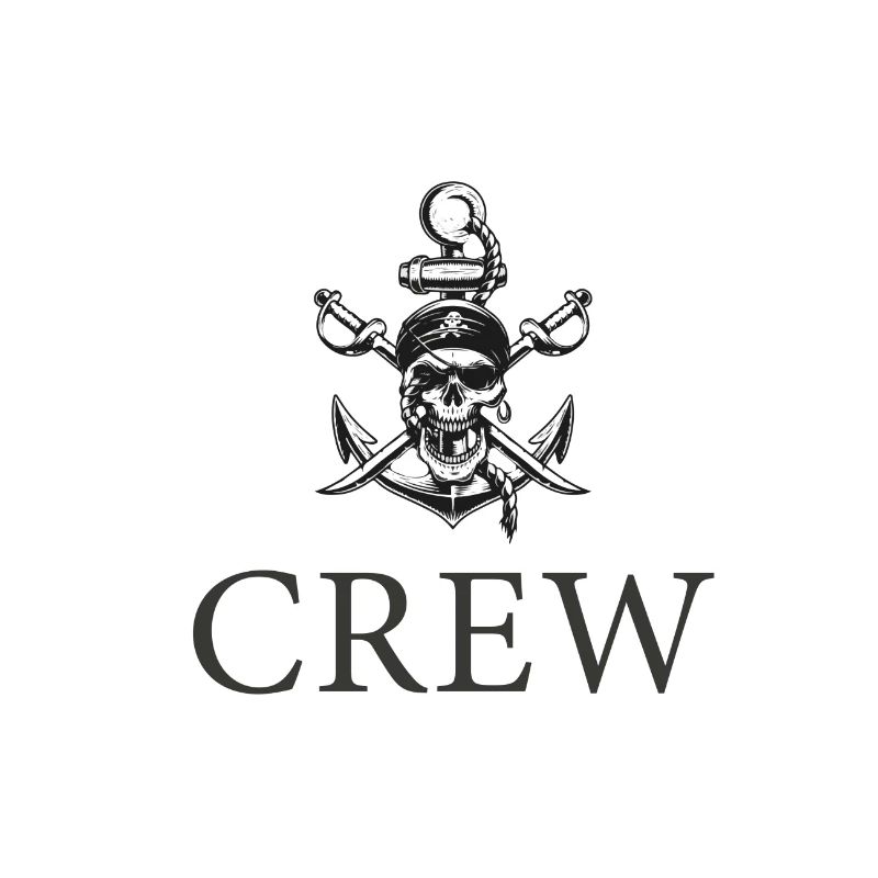 Skull Crew FatMonkeyDesigns grey
