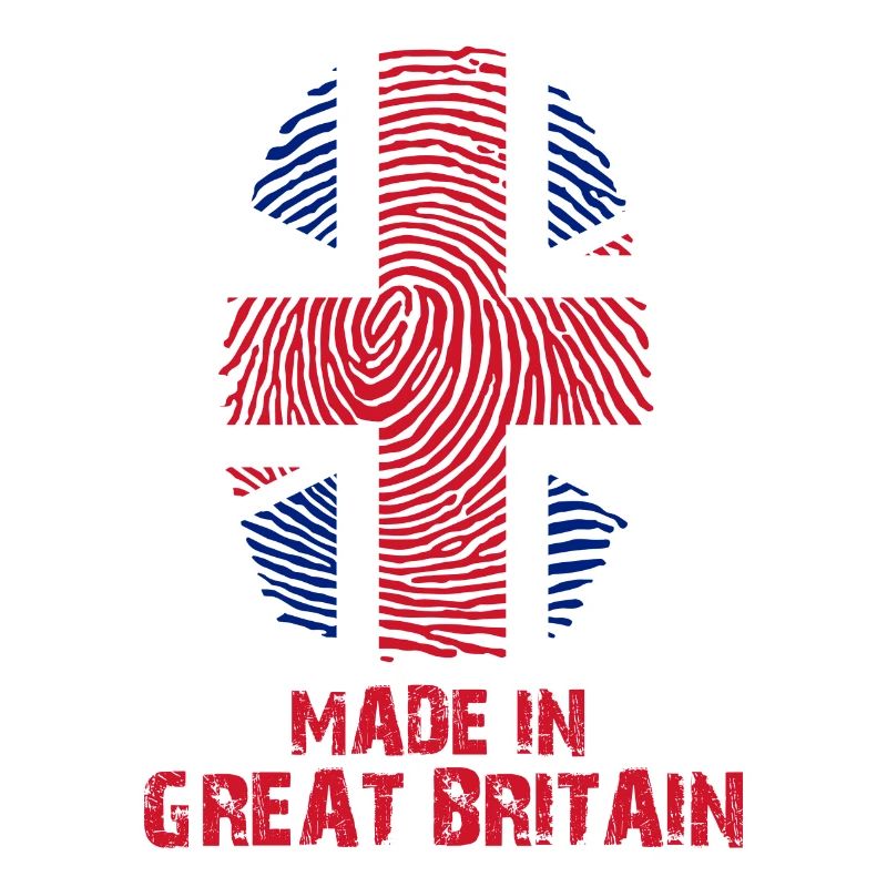 Great Britain flag - Made in Great Britain Gesc