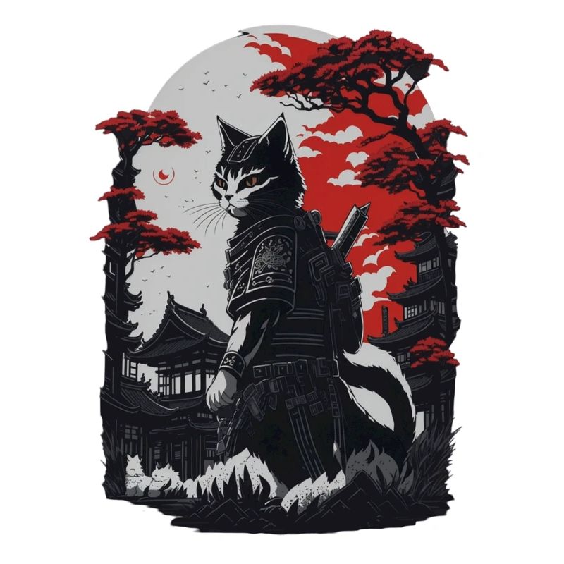 Samurai Cat