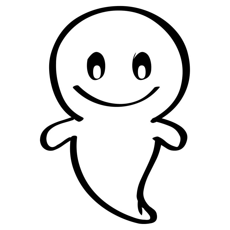 Friendly Ghost Halloween hantise