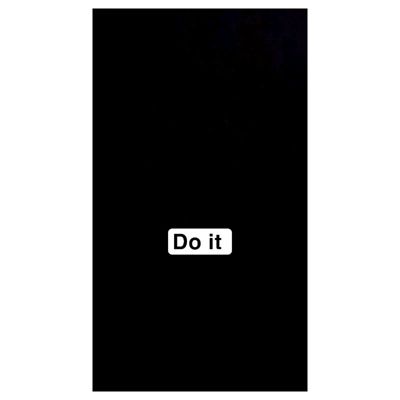 Do It Minimal Black