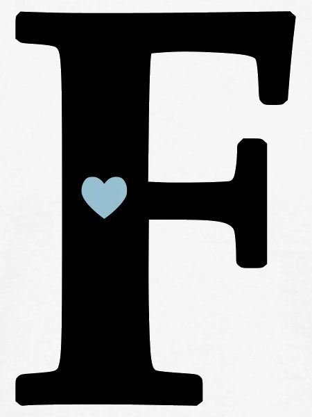 Buchstabe F Anfangsbuchstabe