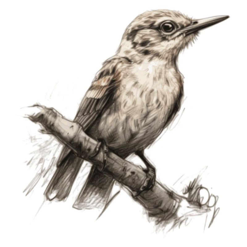 Vogel Vögel Gemalt Geschenkidee