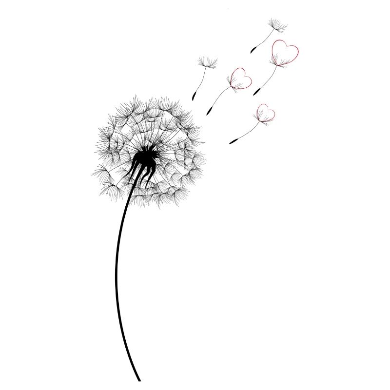 Pusteblume Saint-Valentin