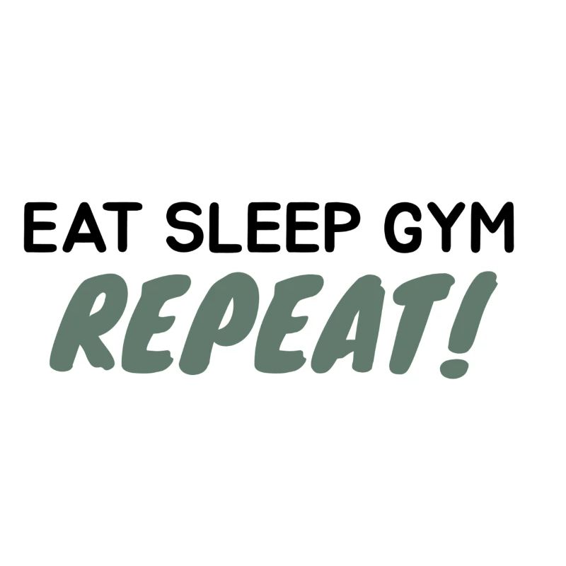 Manger Sommeil Gym Répéter