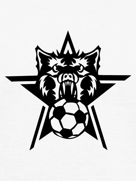 varulv ulv logo fodbold sport