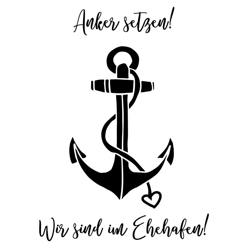 Anker setzen! Wir sind im Ehehafen!