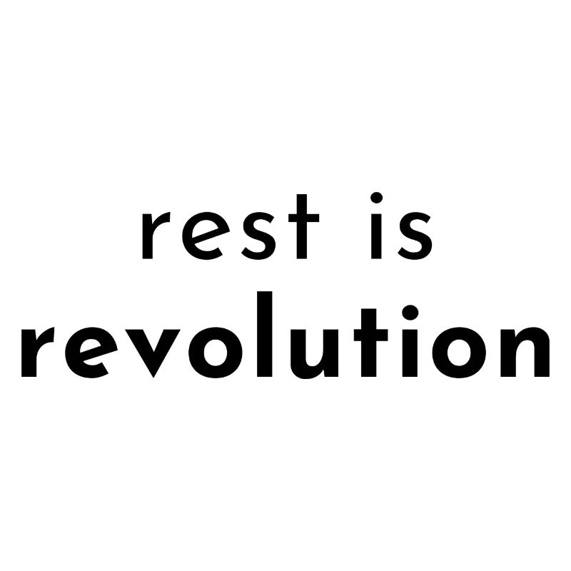 Rust is revolutie. Rust revolutie.