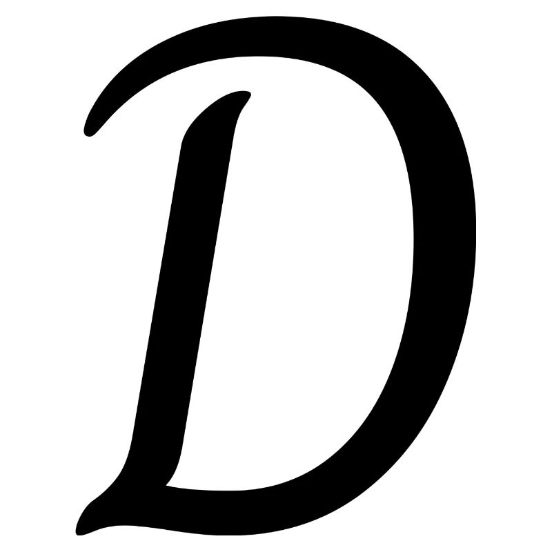 Buchstabe D