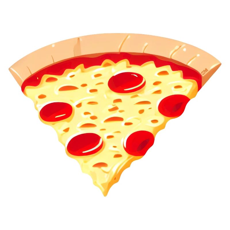 Pizza, ganz simpel.