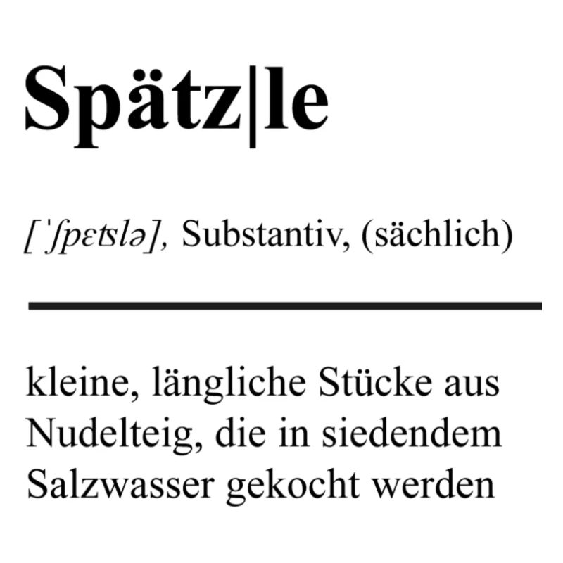 Spätzle-Saga: Schwäbisch köstlich! Duden
