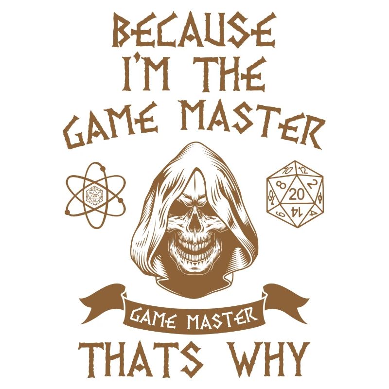 Game master Nerd Rollenspiel Geek Geschenk
