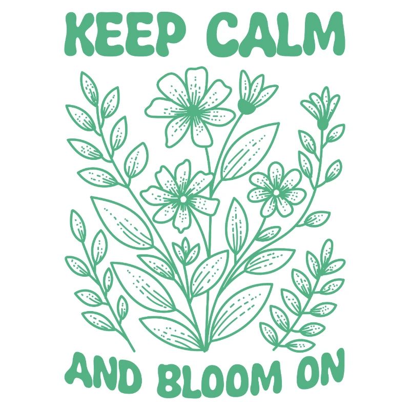 Keep Calm and Bloom On.