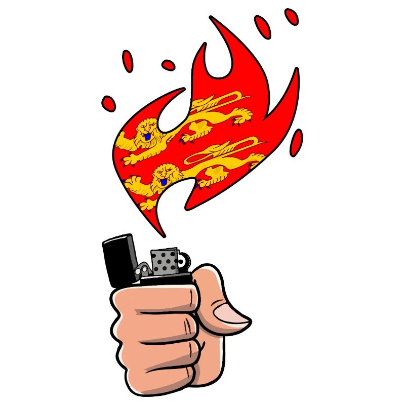 Normandy Flame Lighter Pride Normandy Region