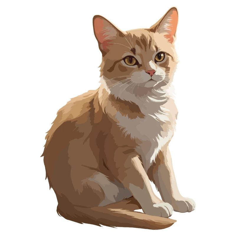 Chat mignon - Conception de chat de compagnie