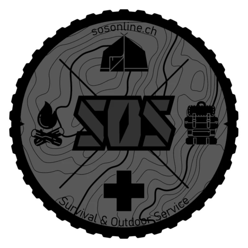 Logo SOS noir