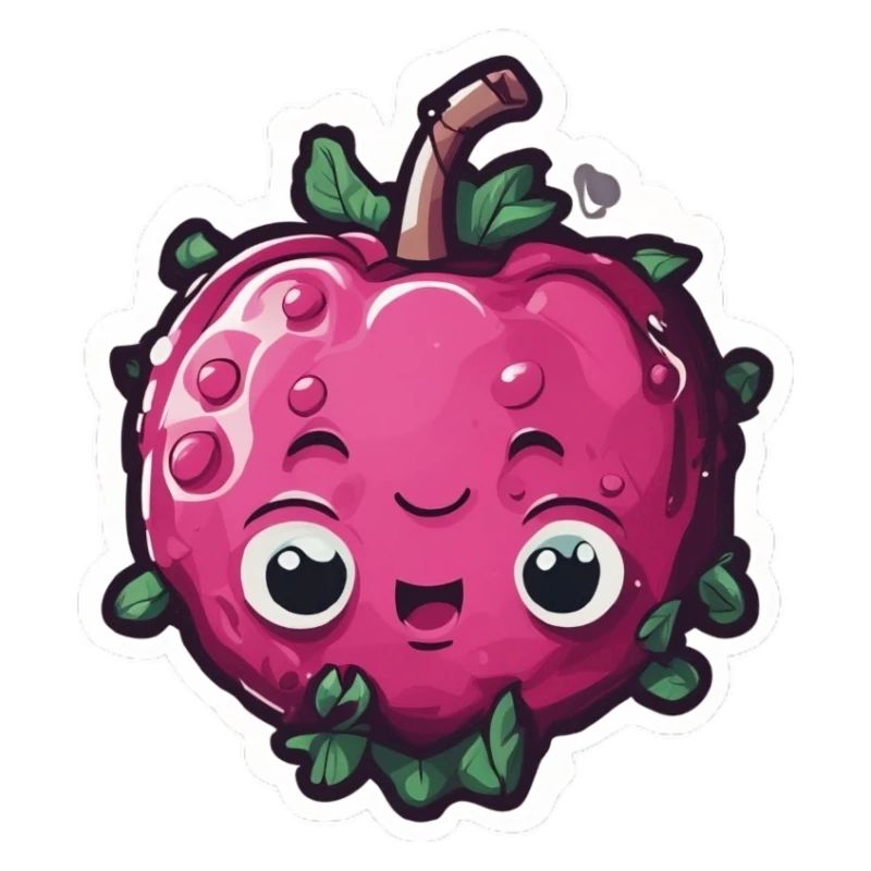 Roten süssen Apfel