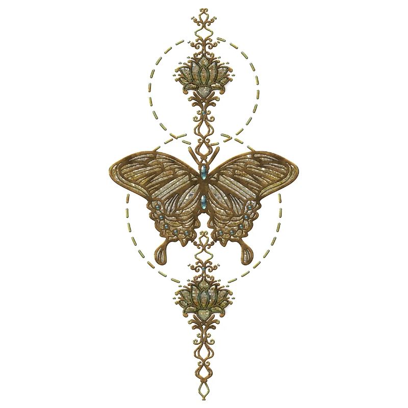 L’élégance du papillon.