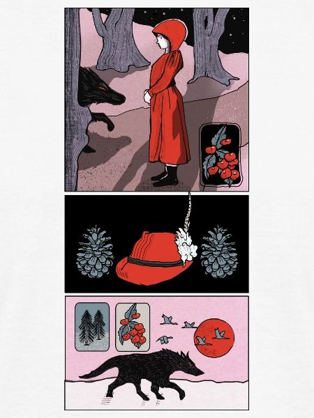 Rotkäppchen Comic