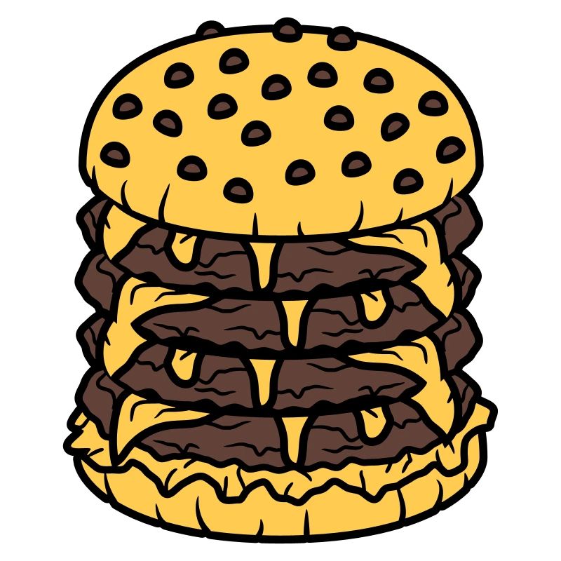 conception haute multiple hamburger cool hamburger