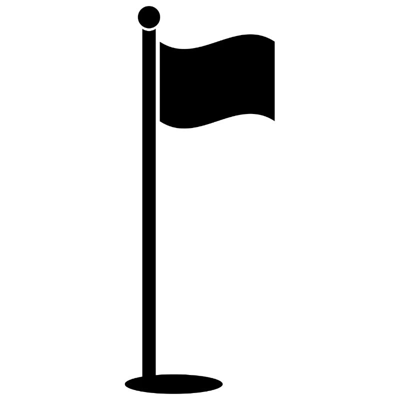 Drapeau de golf