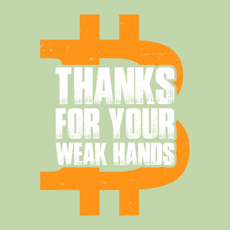 Weak hands Bitcoin Crypto Blockchain BTC Miner