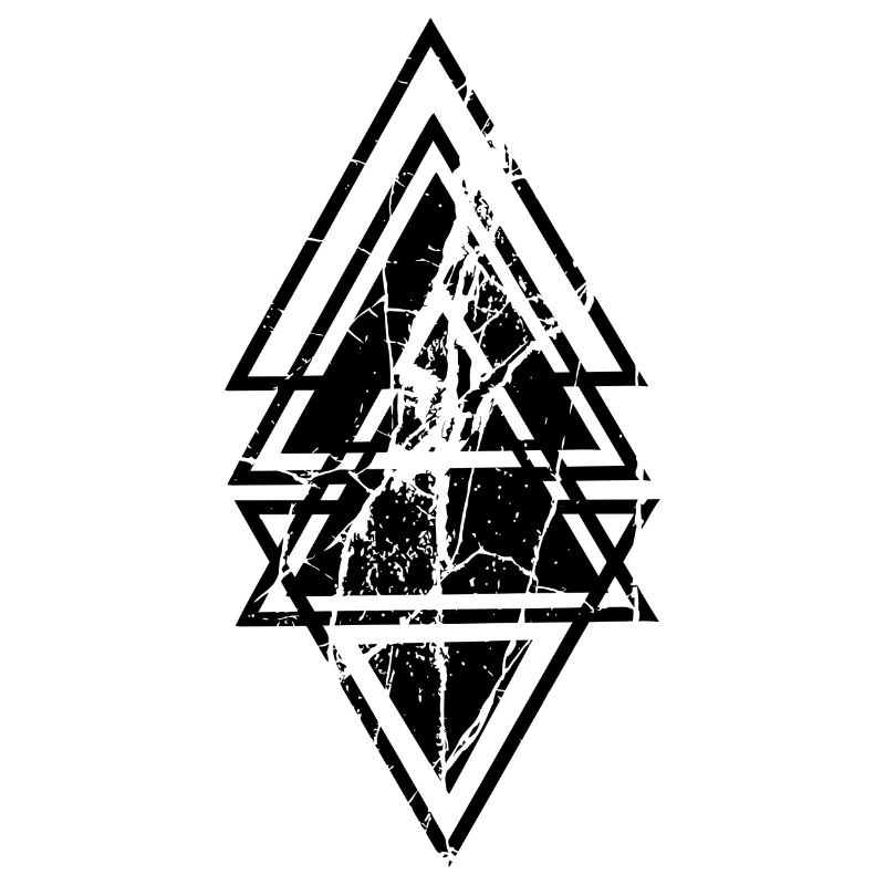 triangle black