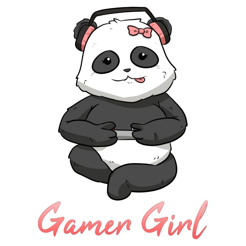 Panda Mädchen Unglaublich Liebe Herz I Geschenk