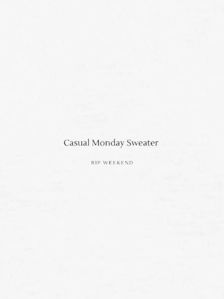 Casual Monday Sweater