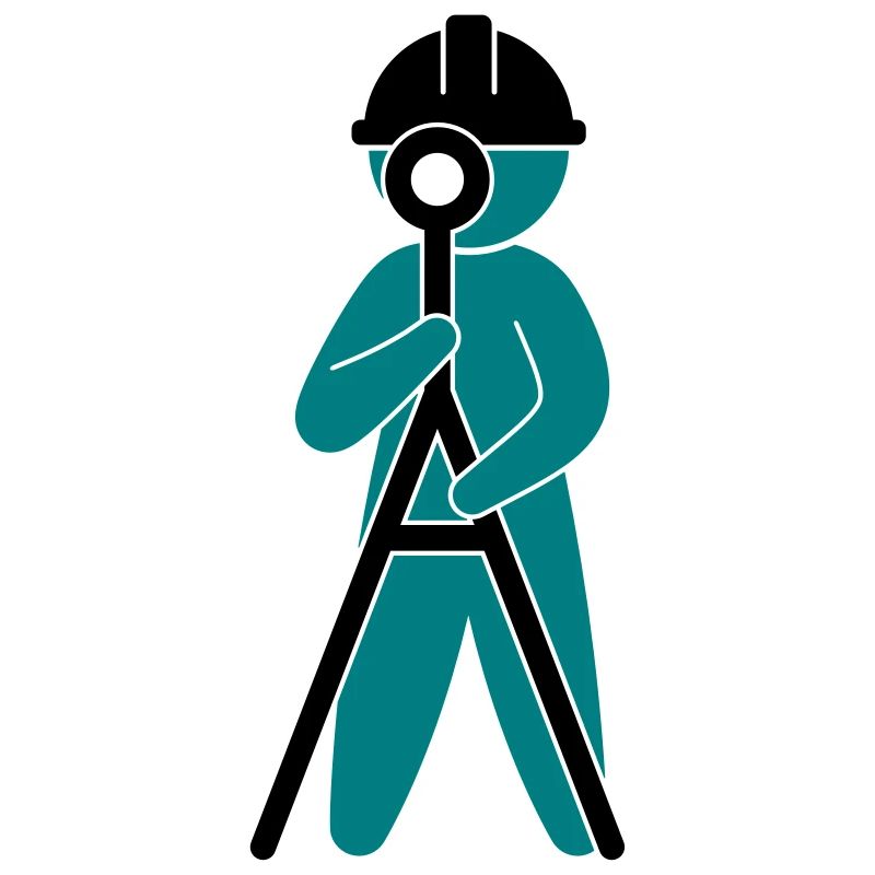 Ein Ingenieur auf einer Baustelle
